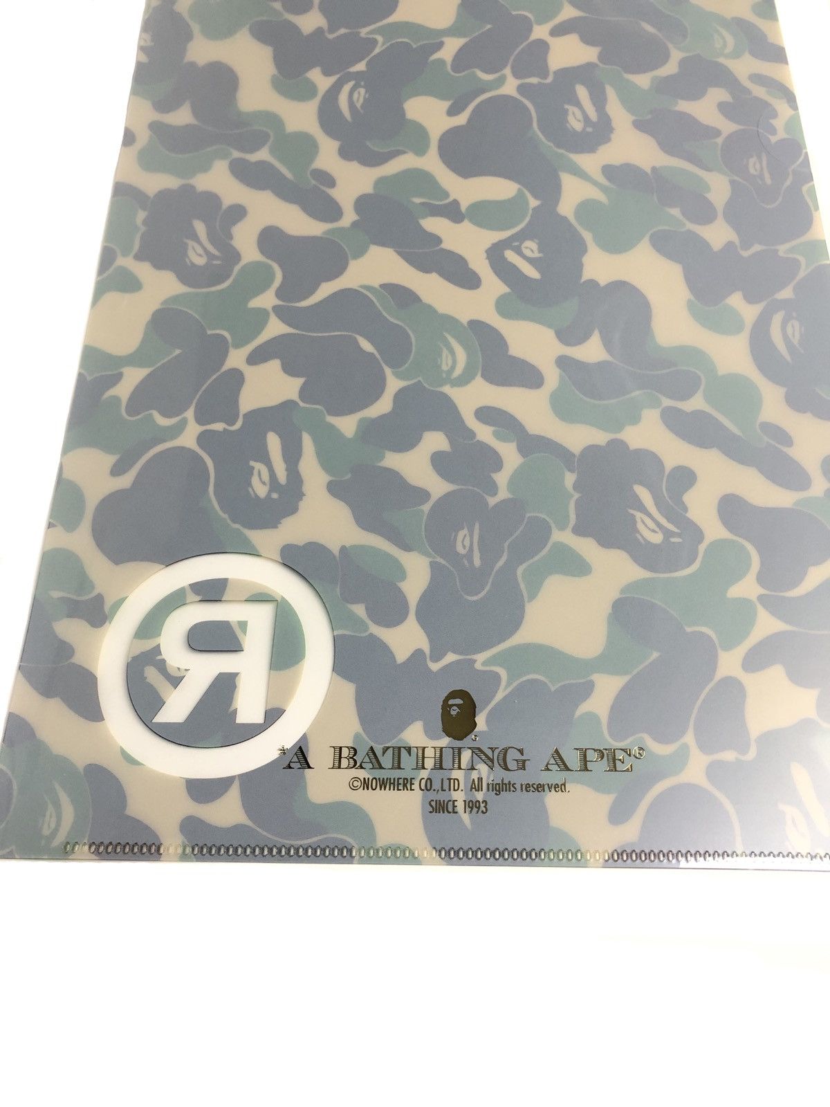 Bape × Vintage A Bathing ape Bape Camo A4 size File Japan exclusive Size ONE SIZE - 5 Thumbnail