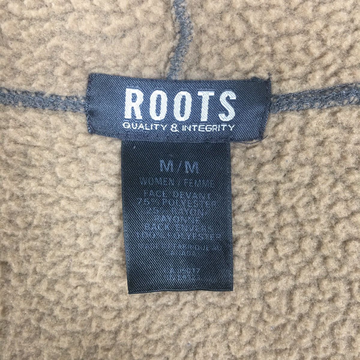 Designer × Roots ROOTS flecee half zipper hoodie jacket Size M / US 6-8 / IT 42-44 - 5 Thumbnail