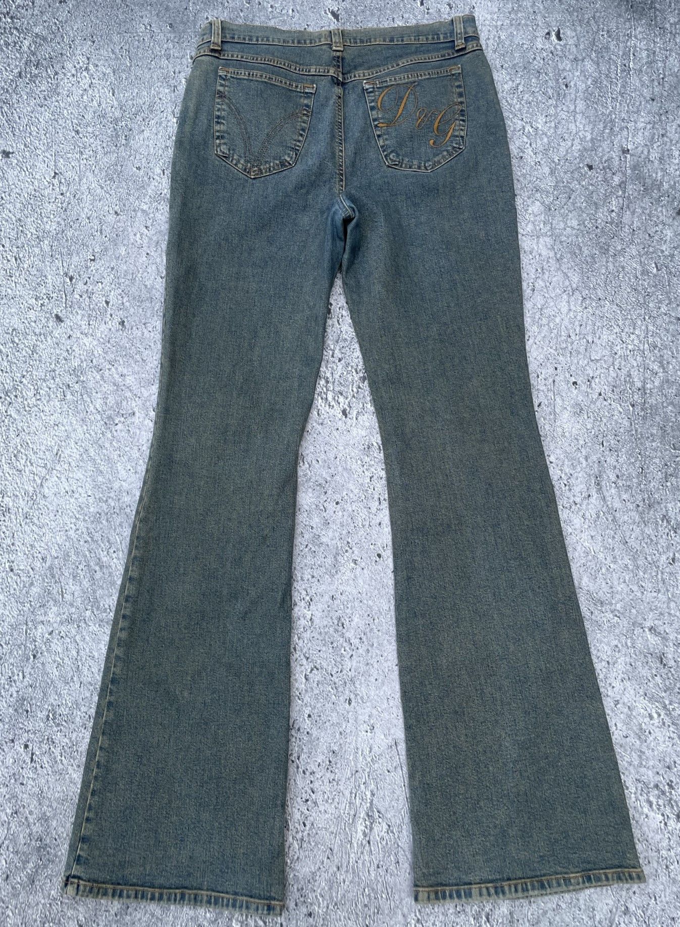 Dolce & Gabbana Archive y2k dolce gabbana flared bootcut denim