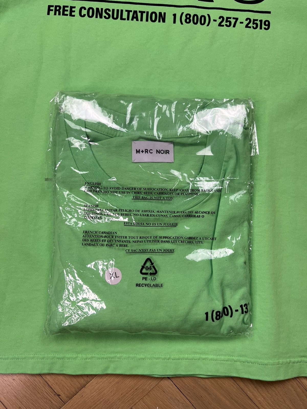 M+Rc Noir M+RC NOIR “Suicide Prevention Center” Tee Size US XL / EU 56 / 4 - 6 Thumbnail