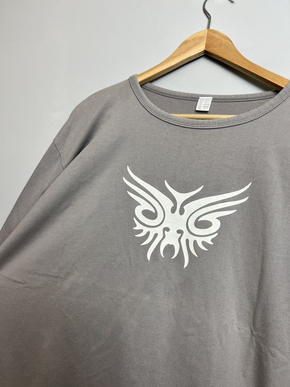 Tribal Streetwear Vintage Y2k 00s Tribal Rave Black Rock Metal Longsleeve Size US L / EU 52-54 / 3 - 5 Thumbnail