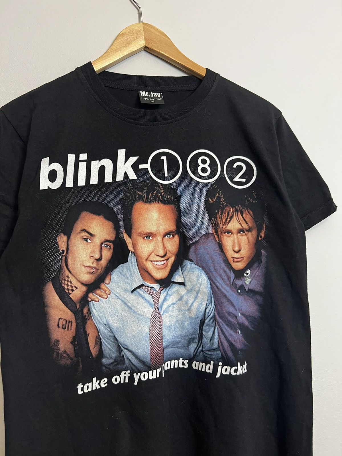 Band Tees Rare Vintage 00s Y2K Blink 182 Crappy Rock Band Tshirt Size US M / EU 48-50 / 2 - 3 Thumbnail