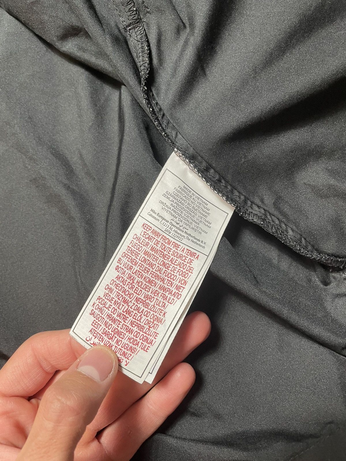 Nike × Vintage Nike drill vintage nylon windbreaker jacket Size US M / EU 48-50 / 2 - 11 Thumbnail