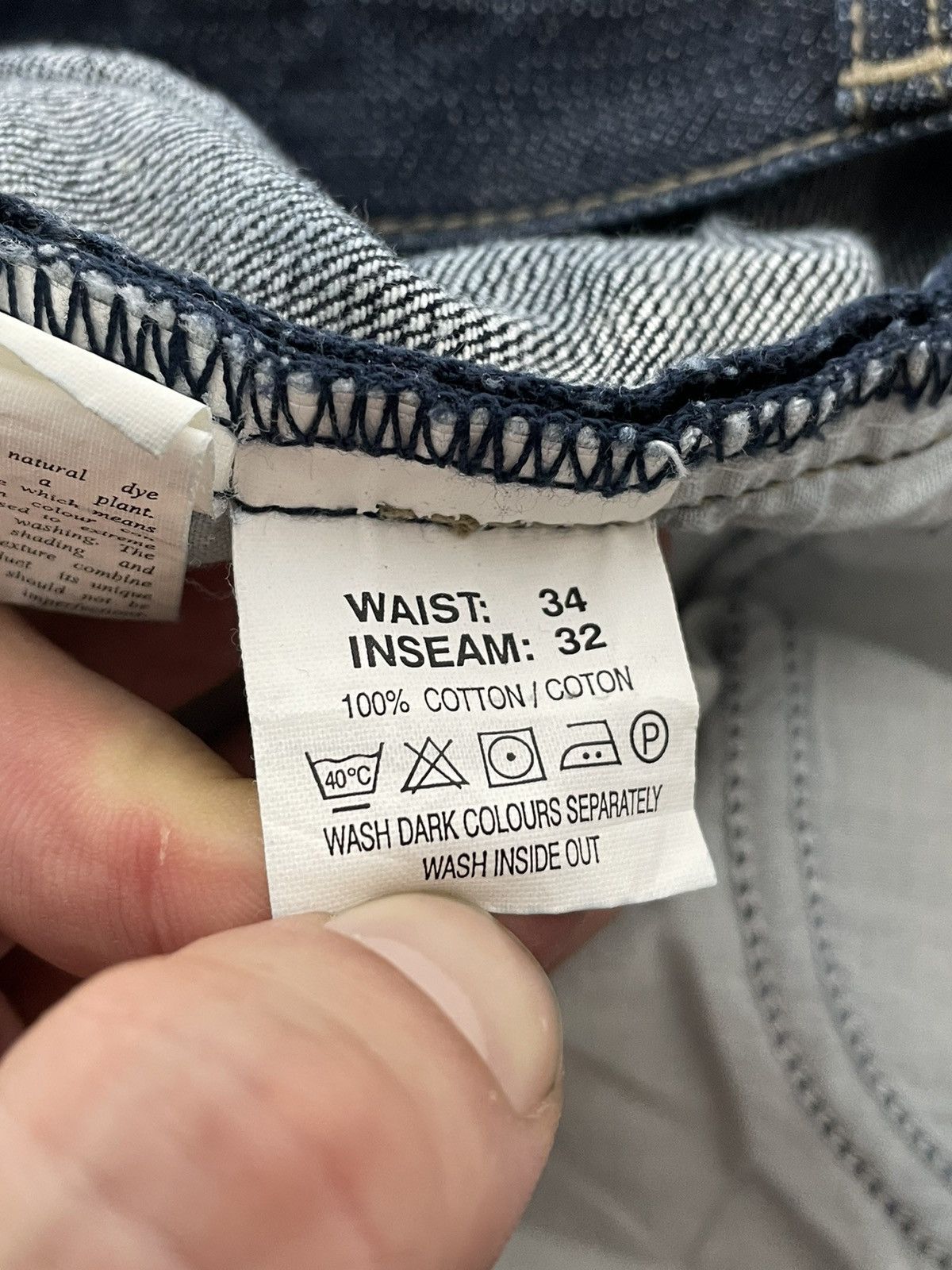 Yves Saint Laurent Yves Saint Laurent Denim pants Pocket Logo YSL vintage Size US 34 / EU 50 - 17 Thumbnail