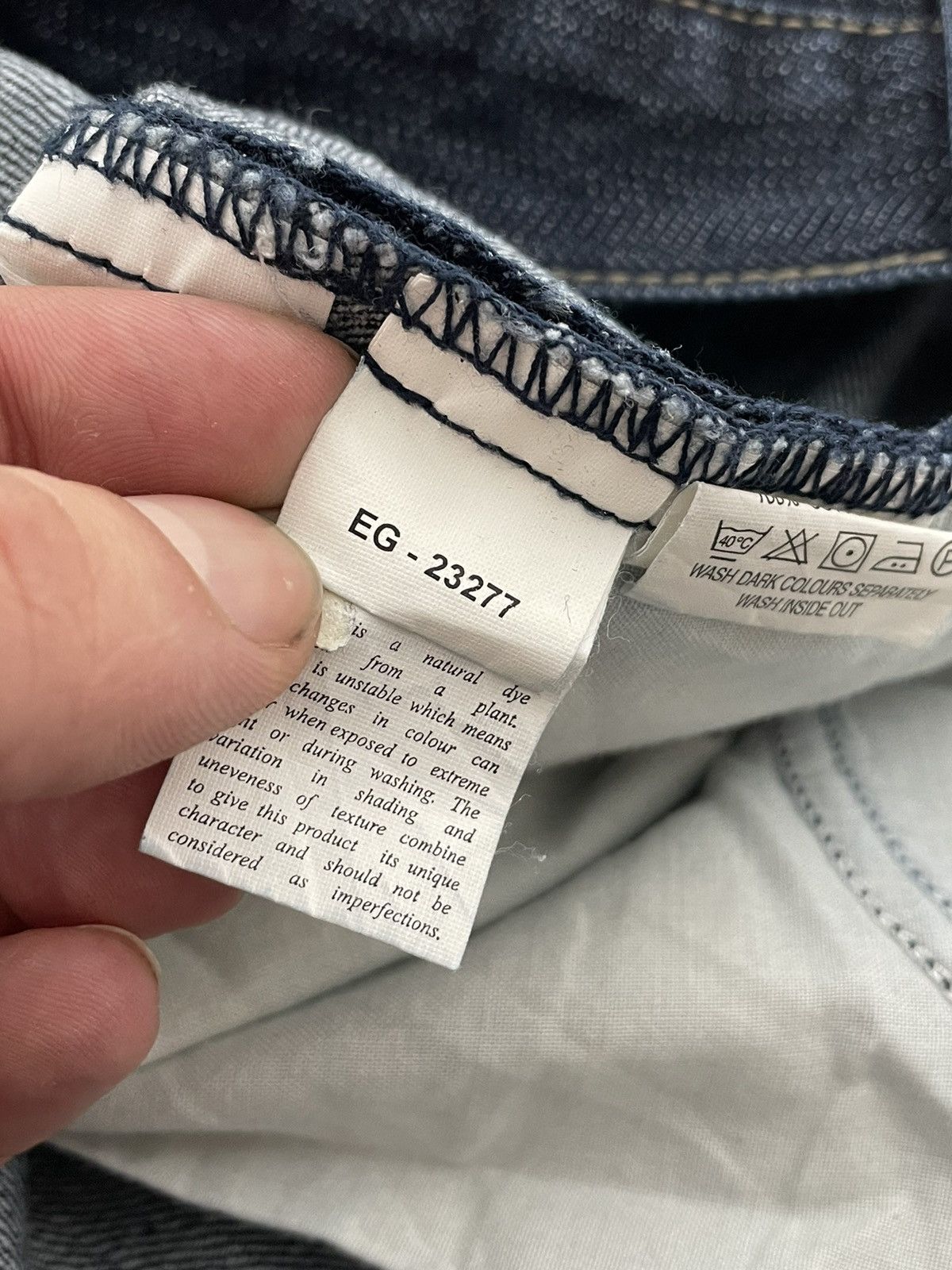 Yves Saint Laurent Yves Saint Laurent Denim pants Pocket Logo YSL vintage Size US 34 / EU 50 - 16 Thumbnail