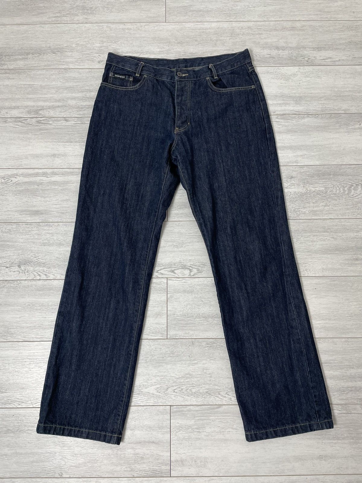 Yves Saint Laurent Yves Saint Laurent Denim pants Pocket Logo YSL vintage Size US 34 / EU 50 - 2 Thumbnail