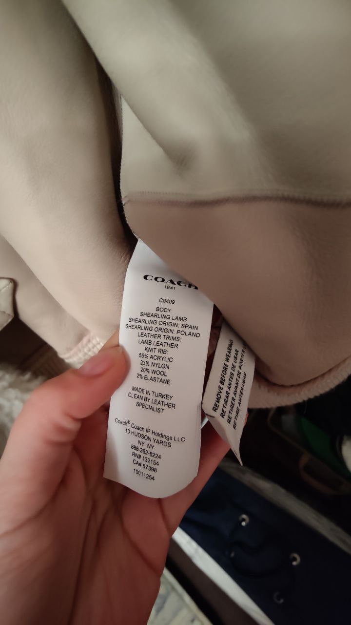Coach Rare Coach Patchwork Multicolor Shearling Blouson Bomber NWT Size S / US 4 / IT 40 - 6 Thumbnail