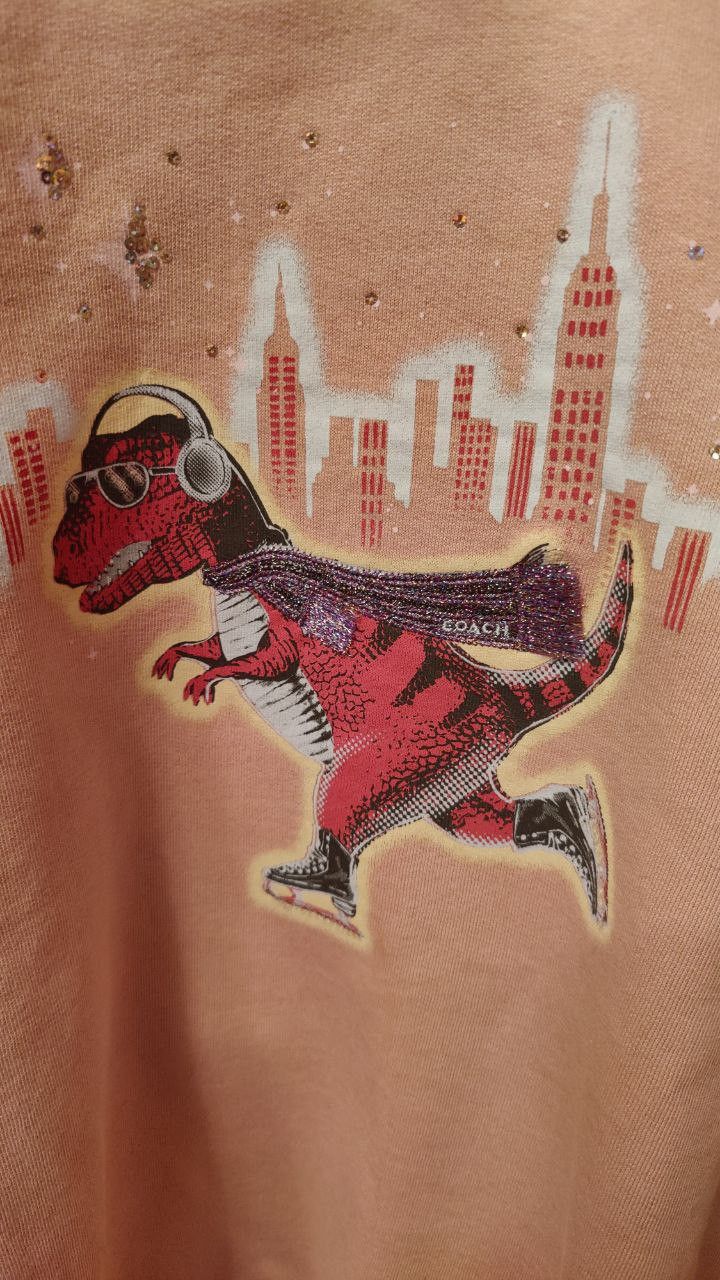 Coach Coach Sweatshirt With Puff Sleeve Rexy City Skyline Size M / US 6-8 / IT 42-44 - 11 Thumbnail