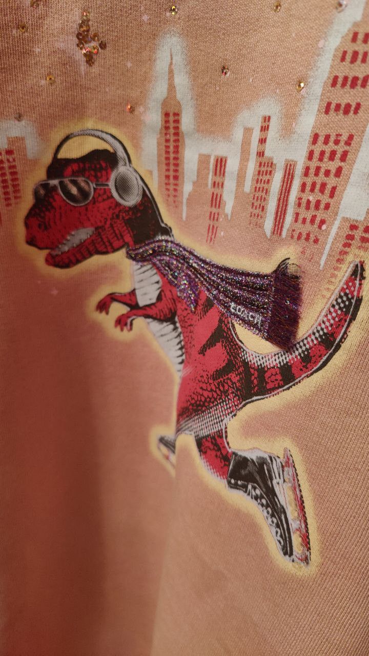 Coach Coach Sweatshirt With Puff Sleeve Rexy City Skyline Size M / US 6-8 / IT 42-44 - 3 Thumbnail