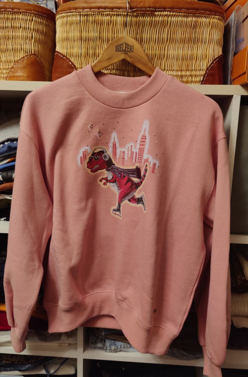 Coach Coach Sweatshirt With Puff Sleeve Rexy City Skyline Size M / US 6-8 / IT 42-44 - 2 Thumbnail