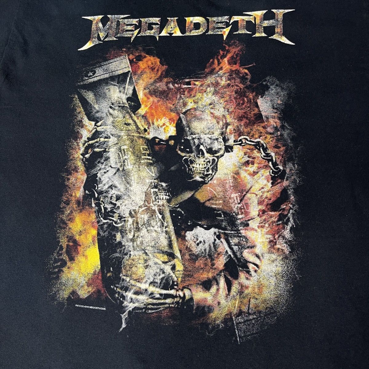 Megadeth MegaDeth Mega Deth Vintage StreetWear Band Tees 90s Rock Size US XL / EU 56 / 4 - 2 Thumbnail