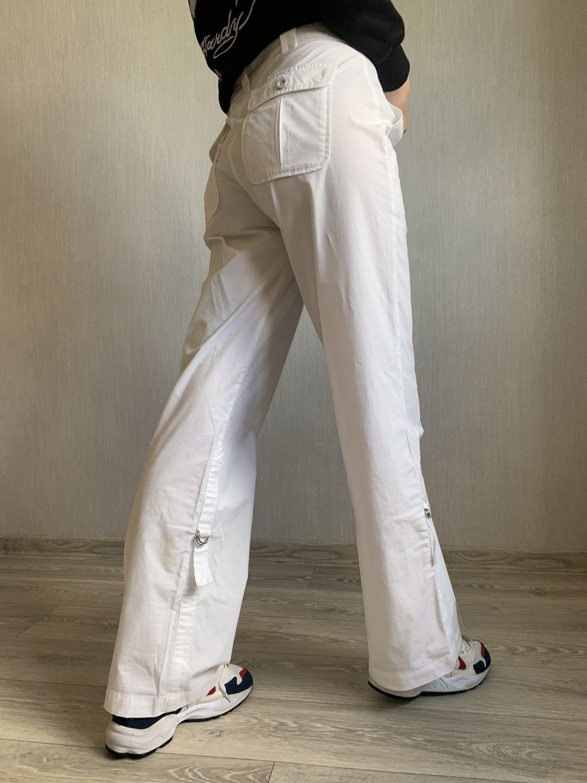 Nike Vintage Nike Y2K Bondage Golf White Pants 00s Size 32" / US 10 / IT 46 - 1 Thumbnail