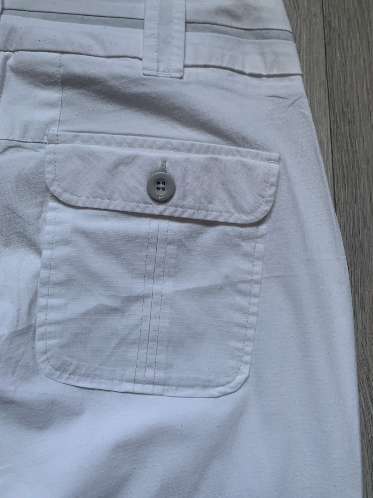 Nike Vintage Nike Y2K Bondage Golf White Pants 00s Size 32" / US 10 / IT 46 - 16 Thumbnail