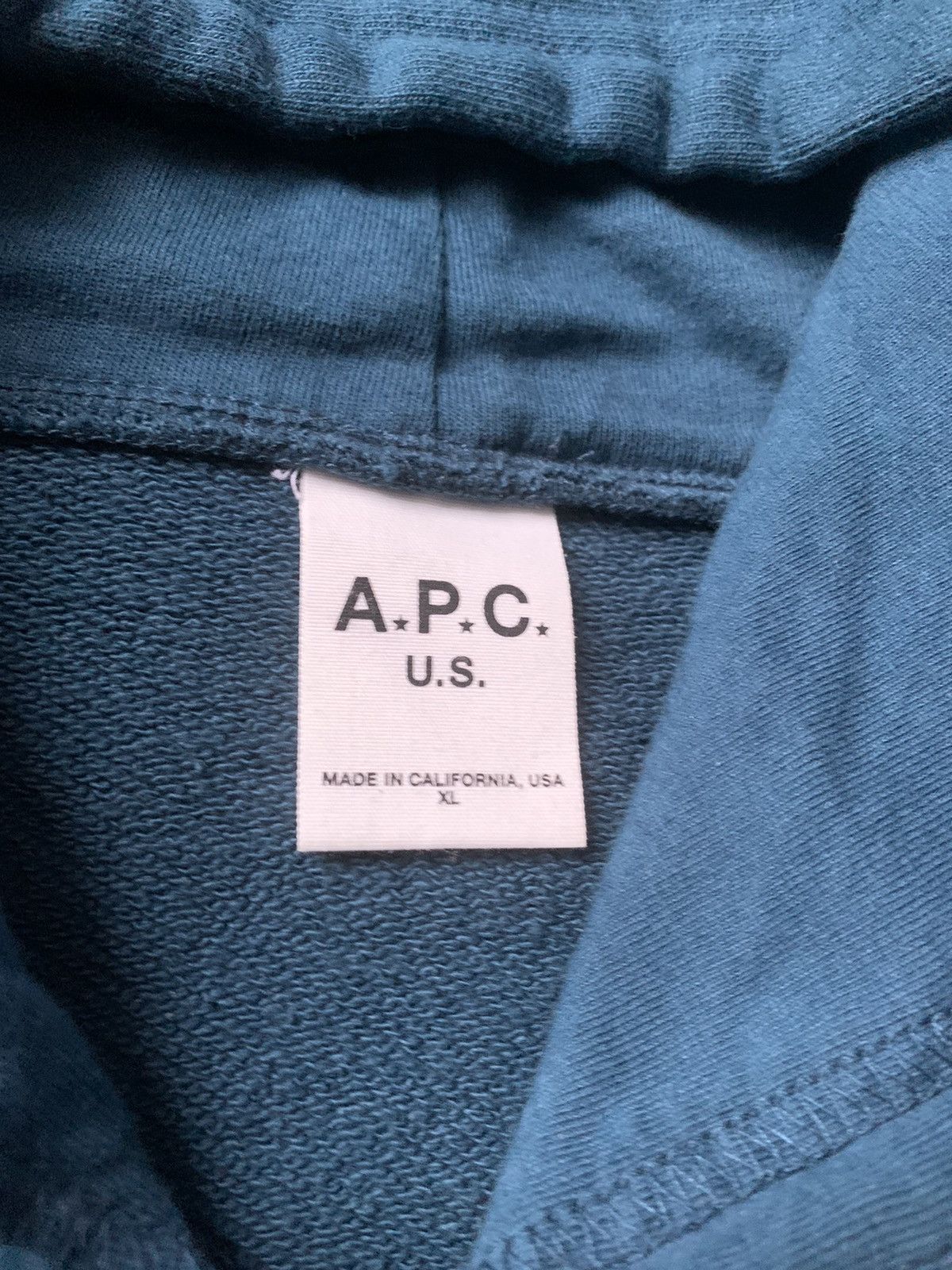 A.P.C. A.P.C. US Green Hoodie Size XL Size US XL / EU 56 / 4 - 8 Thumbnail