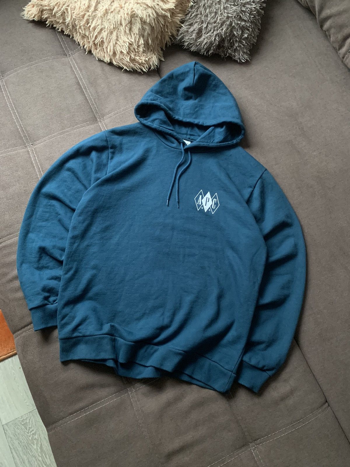 A.P.C. A.P.C. US Green Hoodie Size XL Size US XL / EU 56 / 4 - 2 Thumbnail