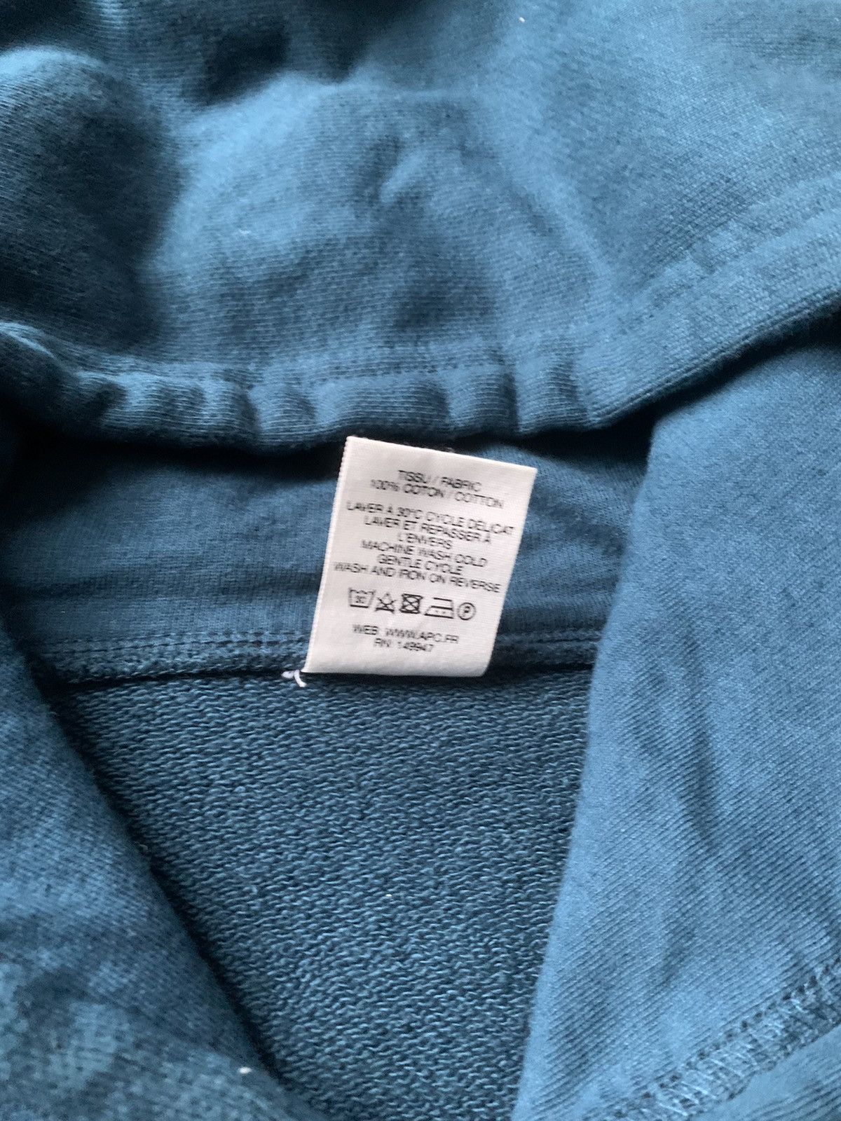 A.P.C. A.P.C. US Green Hoodie Size XL Size US XL / EU 56 / 4 - 9 Thumbnail