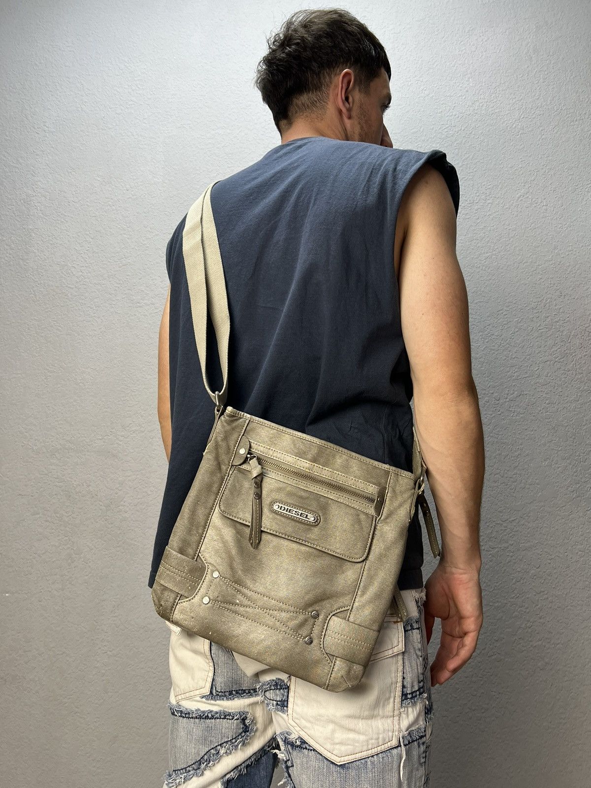 Diesel Messenger Bag | Grailed