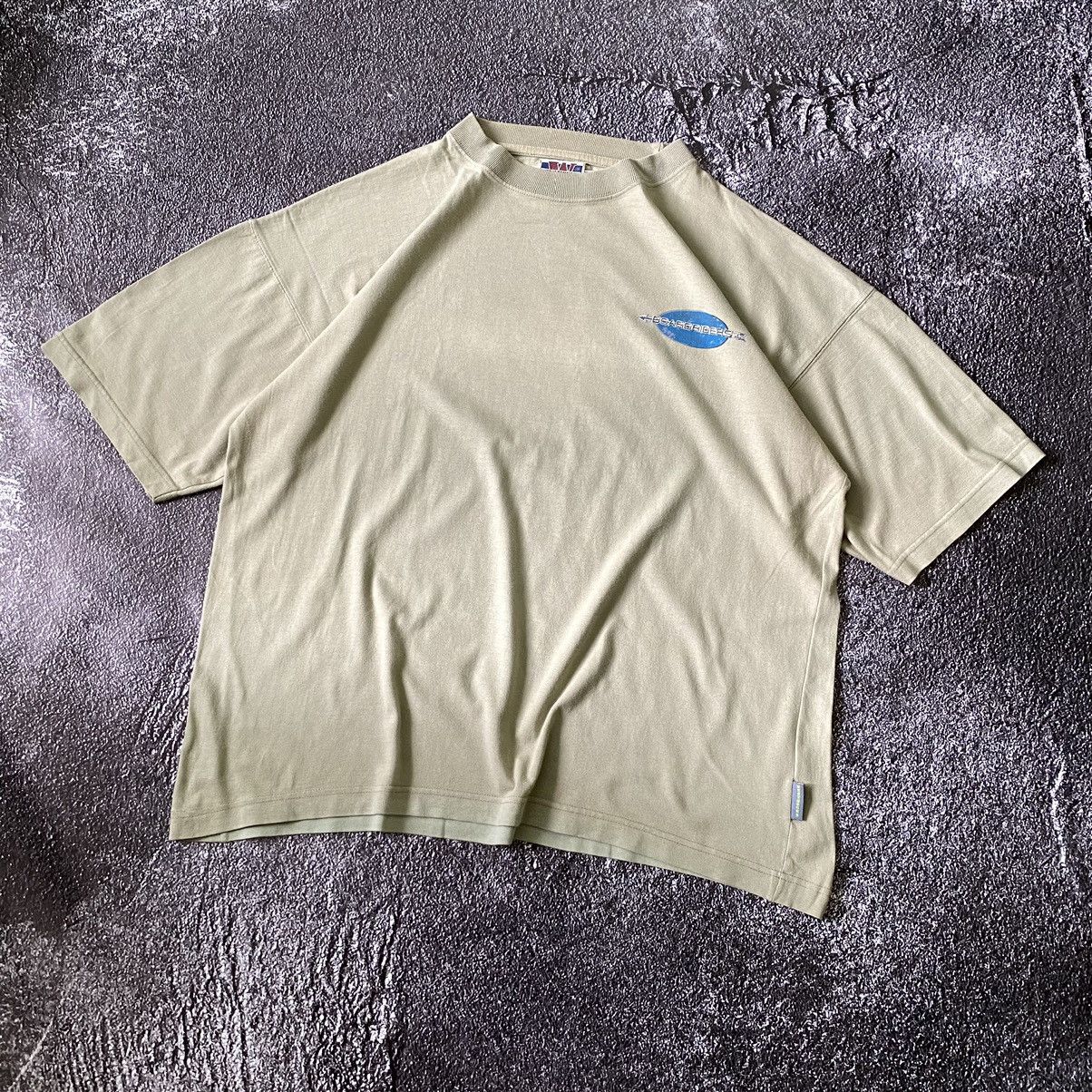 Vintage Rare!! Vintage 1977 Boardriders Club Hawaii Surfwear tee Size US M / EU 48-50 / 2 - 4 Thumbnail
