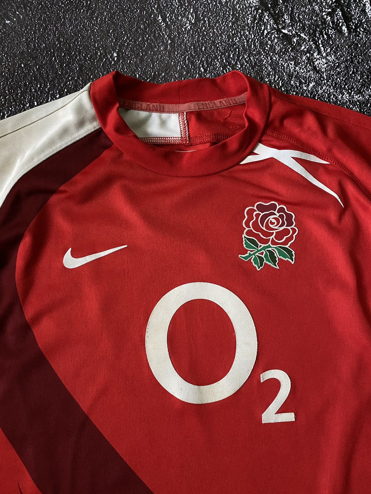England Rugby League × Nike × Streetwear Vintage Nike O2 England Rugby ...