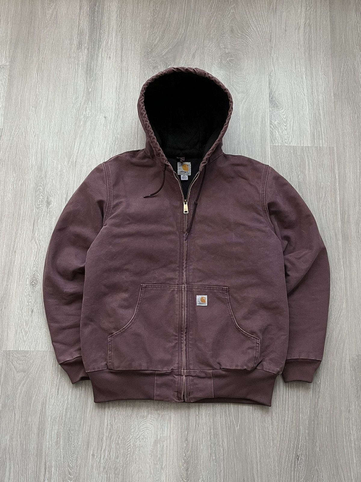 image of Carhartt Active Cordura Brown Jacket in Brown Red, Men's (Size Medium)