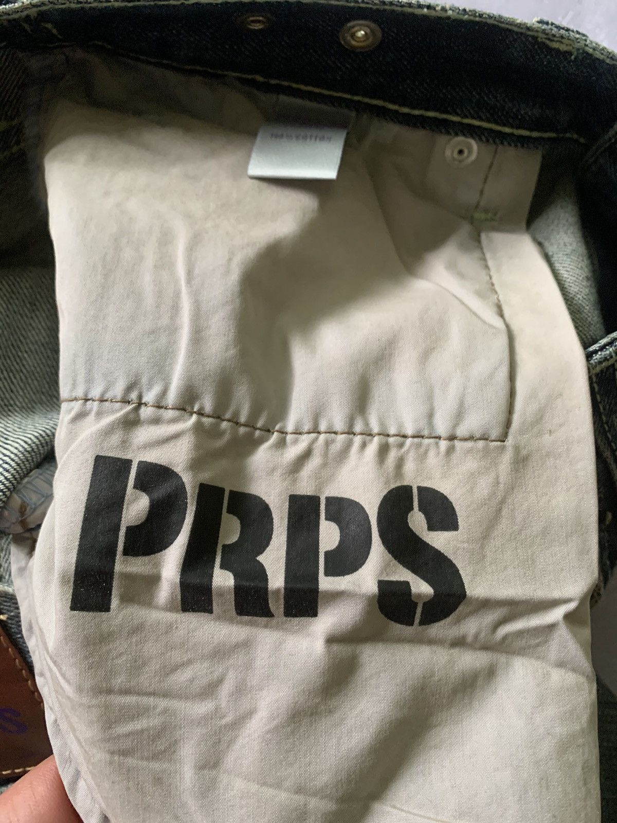 Prps VINTAGE PRPS DISTRESSED COWBOY PUNK RAVE GRUNGE GORPCORE Size US 32 / EU 48 - 8 Thumbnail