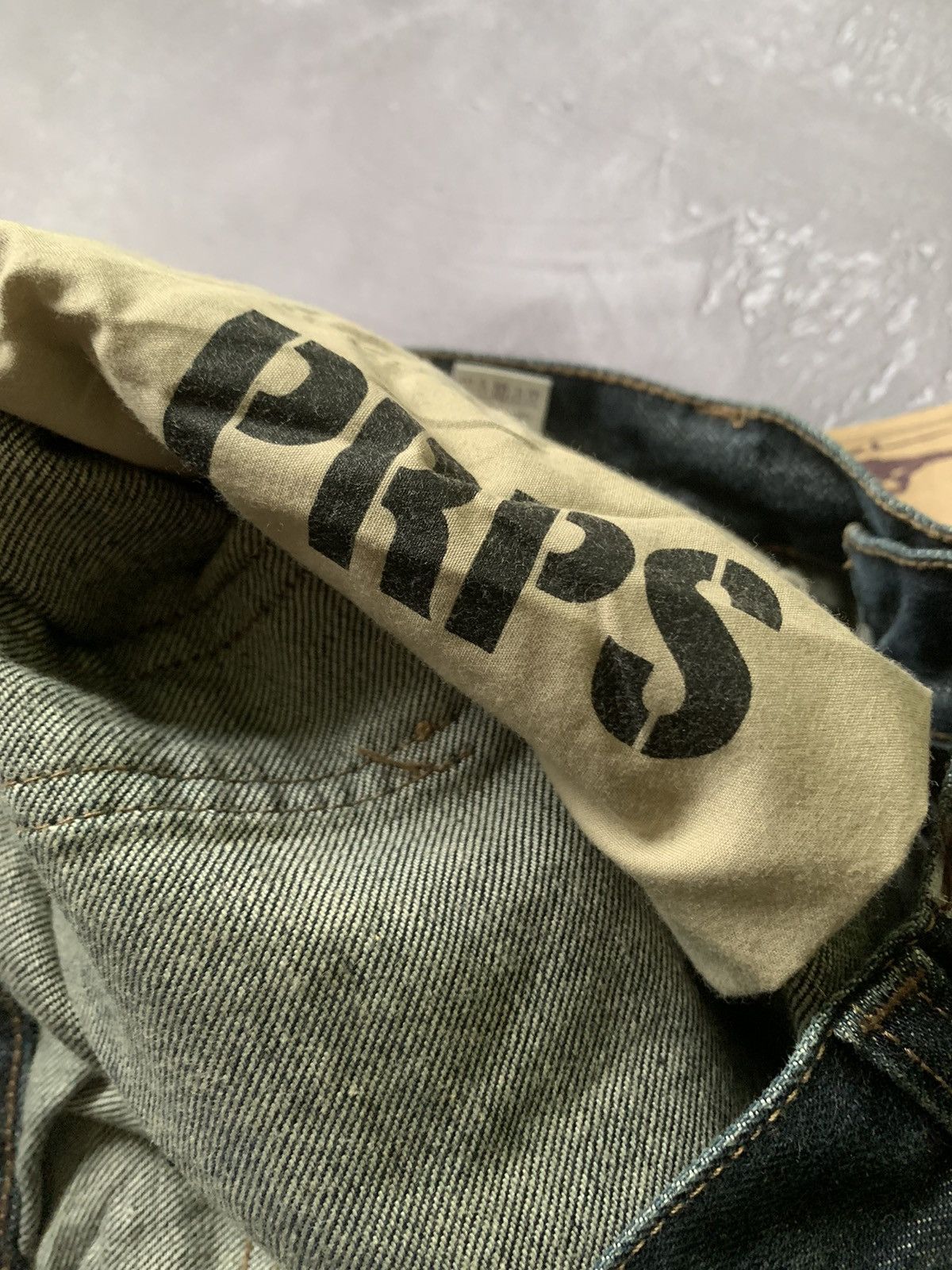 Prps VINTAGE PRPS DISTRESSED COWBOY PUNK RAVE GRUNGE GORPCORE Size US 33 - 8 Thumbnail
