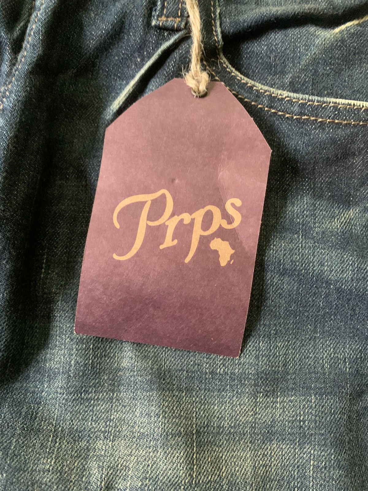 Prps VINTAGE PRPS DISTRESSED COWBOY PUNK RAVE GRUNGE GORPCORE Size US 33 - 5 Thumbnail