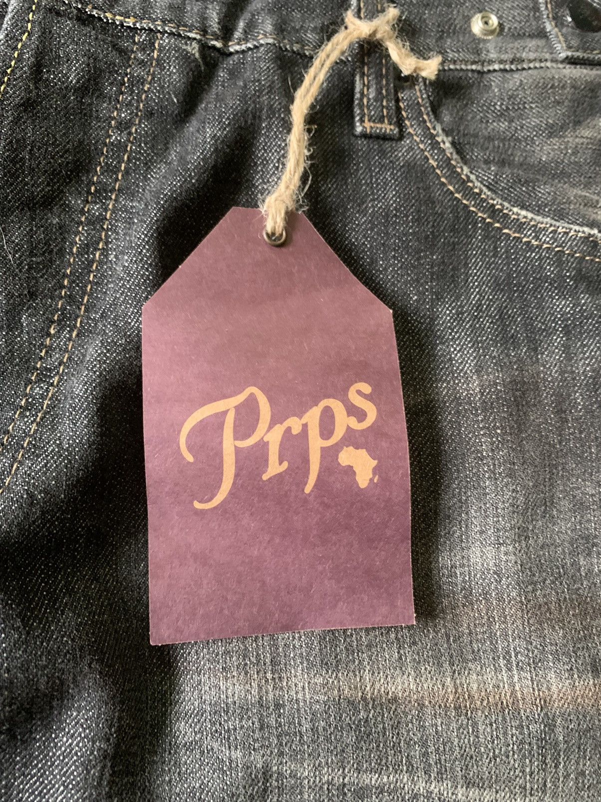 Prps VINTAGE PRPS DISTRESSED COWBOY PUNK RAVE GRUNGE GORPCORE Size US 36 / EU 52 - 8 Thumbnail