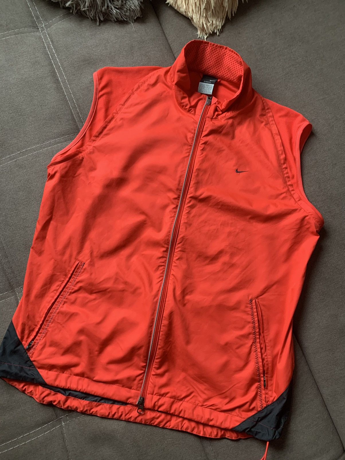 Nike Vintage Nike Dri-Fit Y2K Jacket/Vest SZ XL Size US XL / EU 56 / 4 - 4 Thumbnail