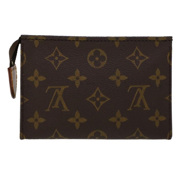 LOUIS VUITTON Monogram Poche Toilette 15 Cosmetics Pouch M47546 LV Aut