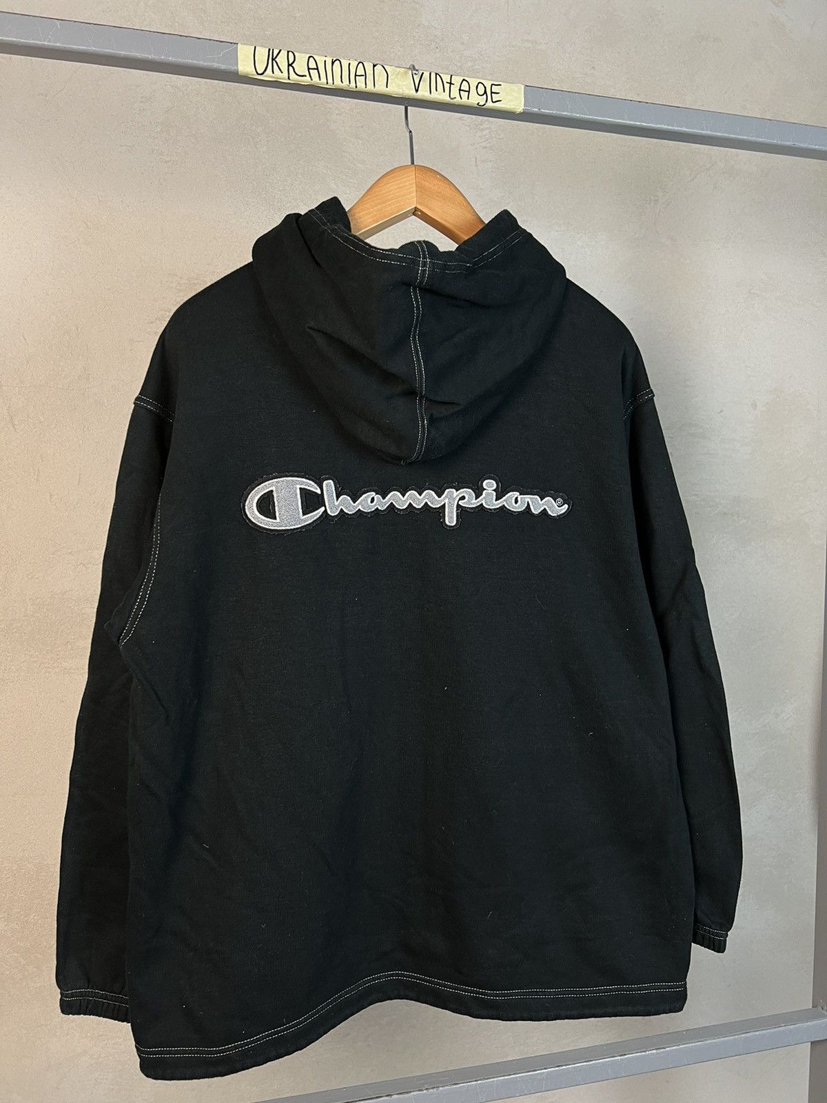 Champion × Vintage Y2K American Vintage Champion Zip Hoodie Size US S / EU 44-46 / 1 - 2 Thumbnail