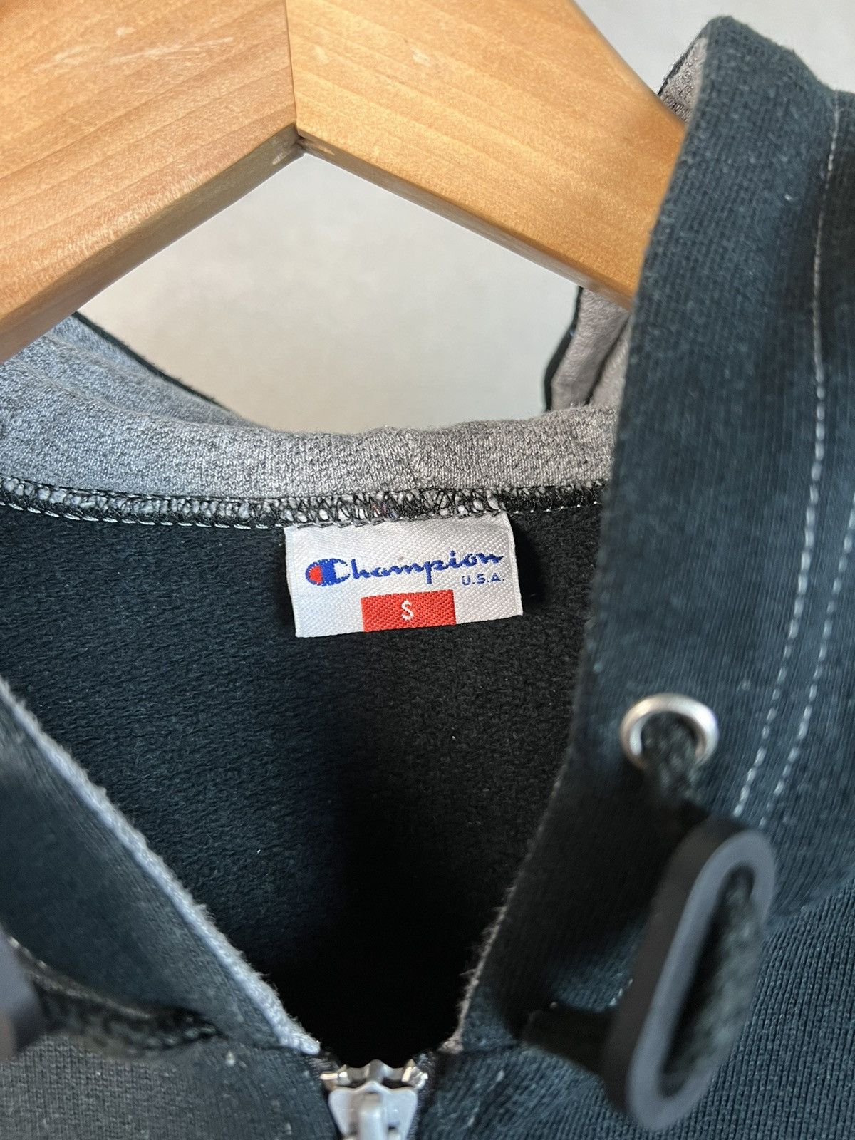 Champion × Vintage Y2K American Vintage Champion Zip Hoodie Size US S / EU 44-46 / 1 - 5 Thumbnail