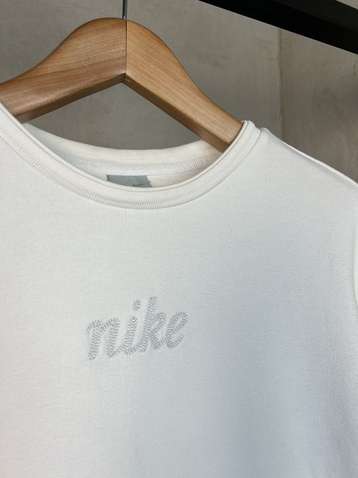 Nike × Vintage •Free shipping• 90’s Nike Vintage Sweatshirt Big Swoosh Size US L / EU 52-54 / 3 - 2 Thumbnail