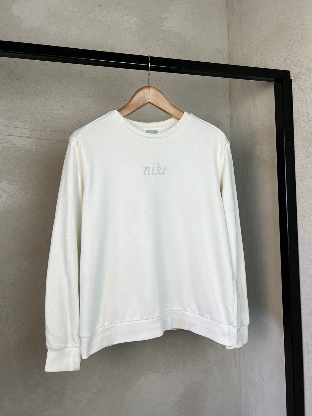 Nike × Vintage •Free shipping• 90’s Nike Vintage Sweatshirt Big Swoosh Size US L / EU 52-54 / 3 - 3 Thumbnail