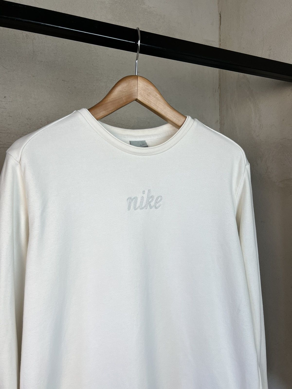 Nike × Vintage •Free shipping• 90’s Nike Vintage Sweatshirt Big Swoosh Size US L / EU 52-54 / 3 - 1 Thumbnail