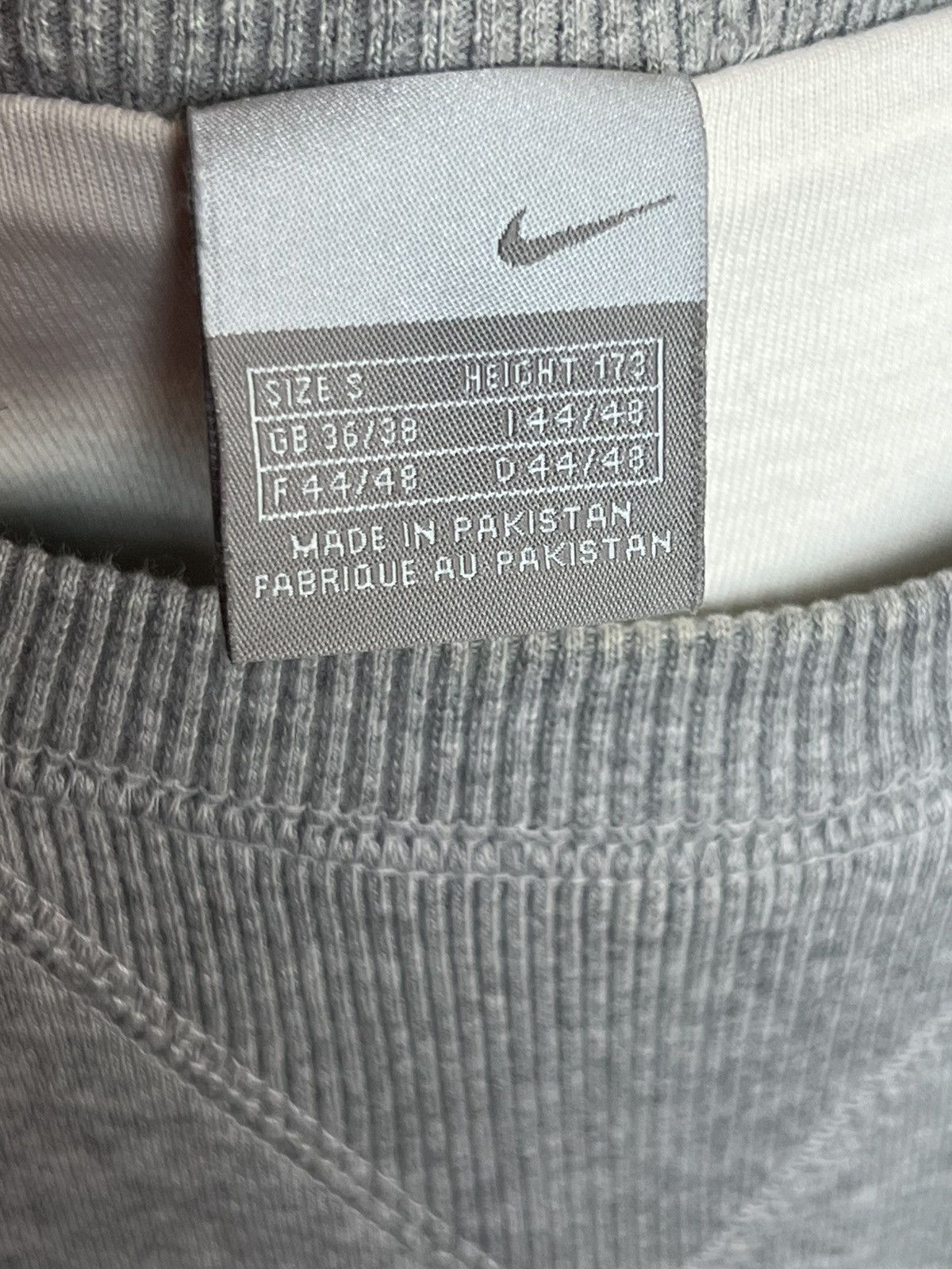 Nike × Vintage Vintage Nike Sweatshirt Small Swoosh Size US S / EU 44-46 / 1 - 9 Thumbnail