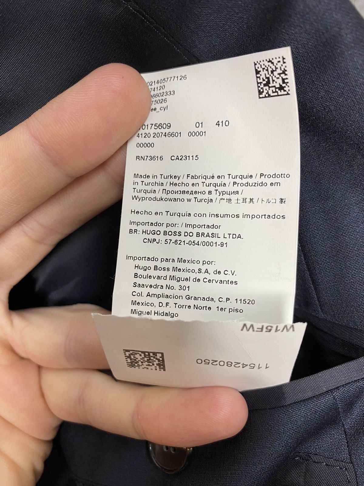 Hugo Boss Hugo Boss Vintage Tailored Blazer Size 40R Size 40R - 8 Thumbnail