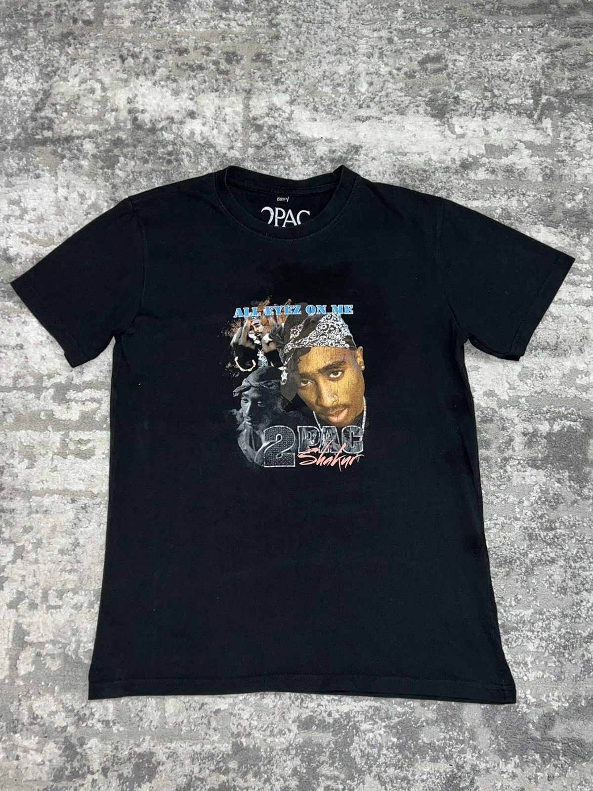 Band Tees × Rap Tees × Vintage VINTAGE🤑 2Pac T-shirt Big logo rare vintage Size US XS / EU 42 / 0 - 1 Thumbnail
