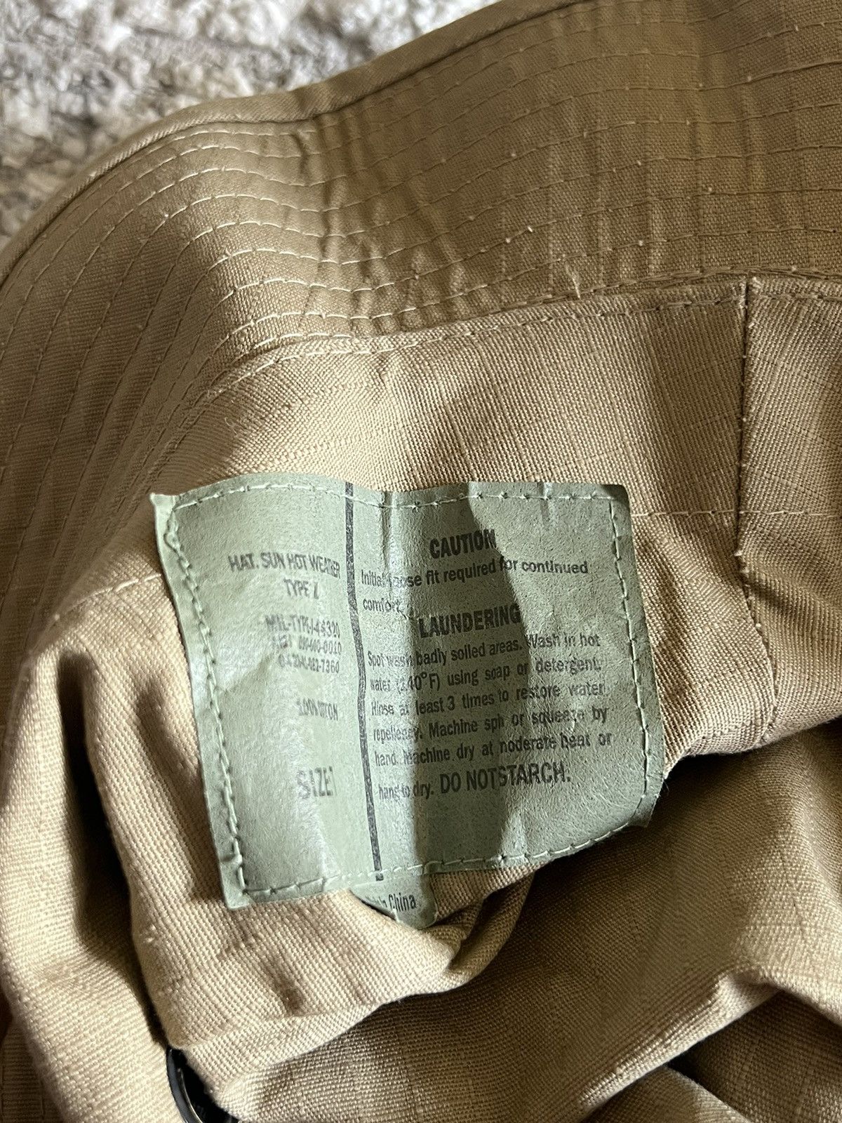 Vintage Panama for Army Size ONE SIZE - 3 Thumbnail