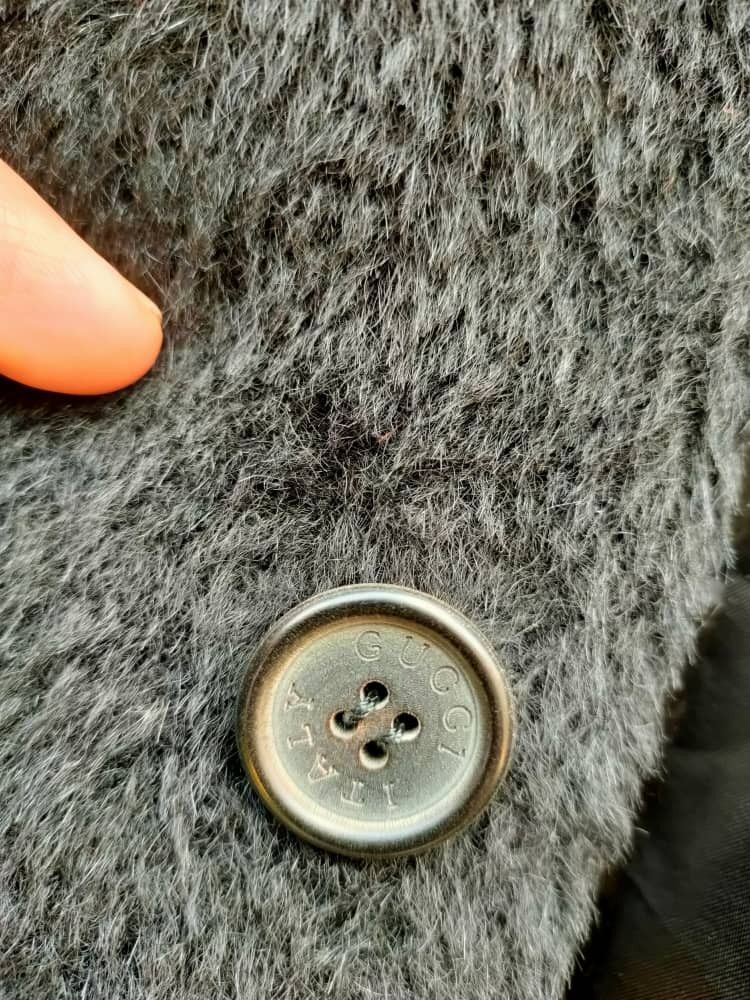 Gucci Gucci Alpaca Fur Wool Coat Size M / US 6-8 / IT 42-44 - 5 Thumbnail