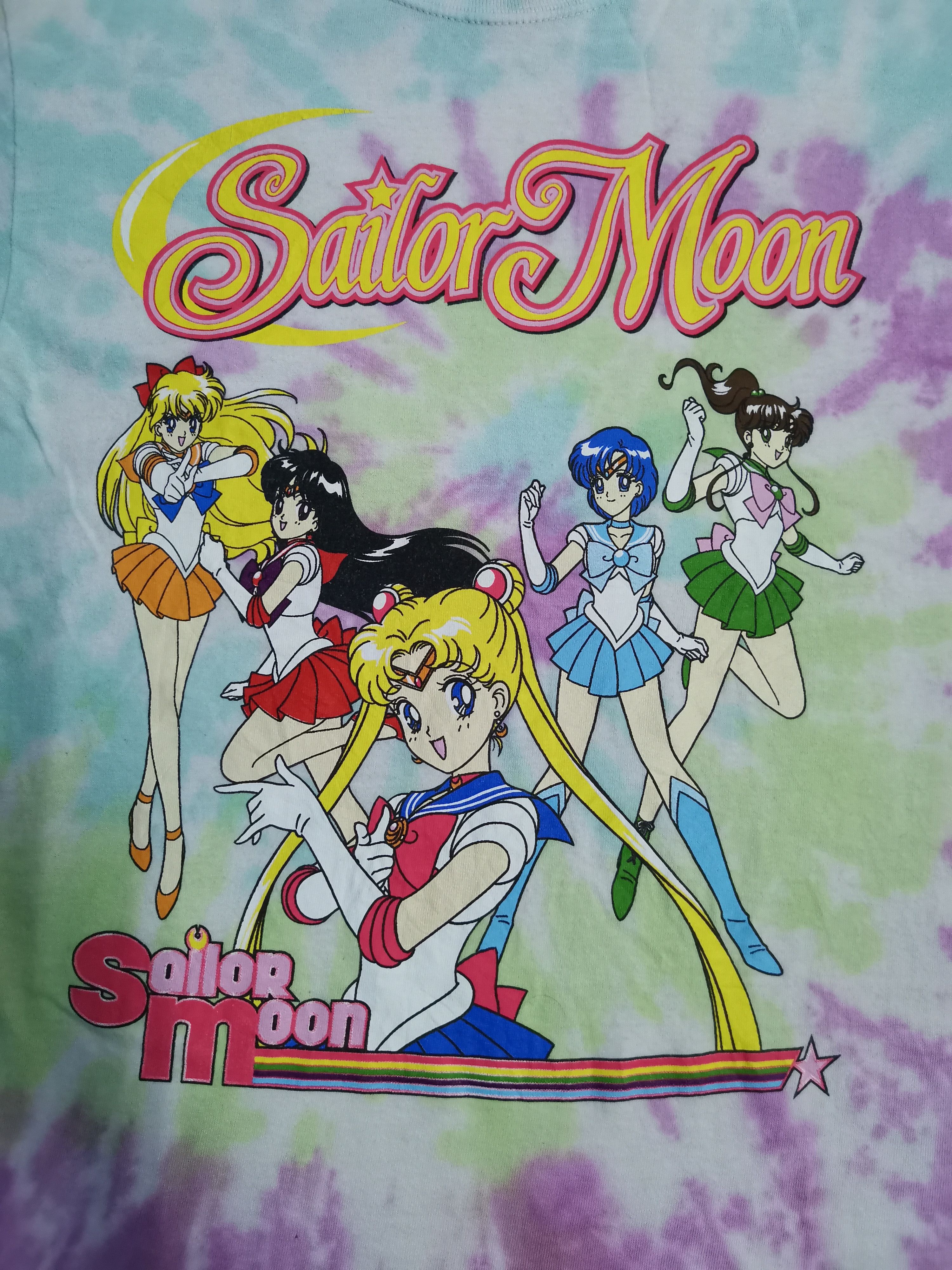 Anime Sailor Moon Japan Anime Tie Dye Tee Akira Eva Devilman Size US S / EU 44-46 / 1 - 1 Thumbnail