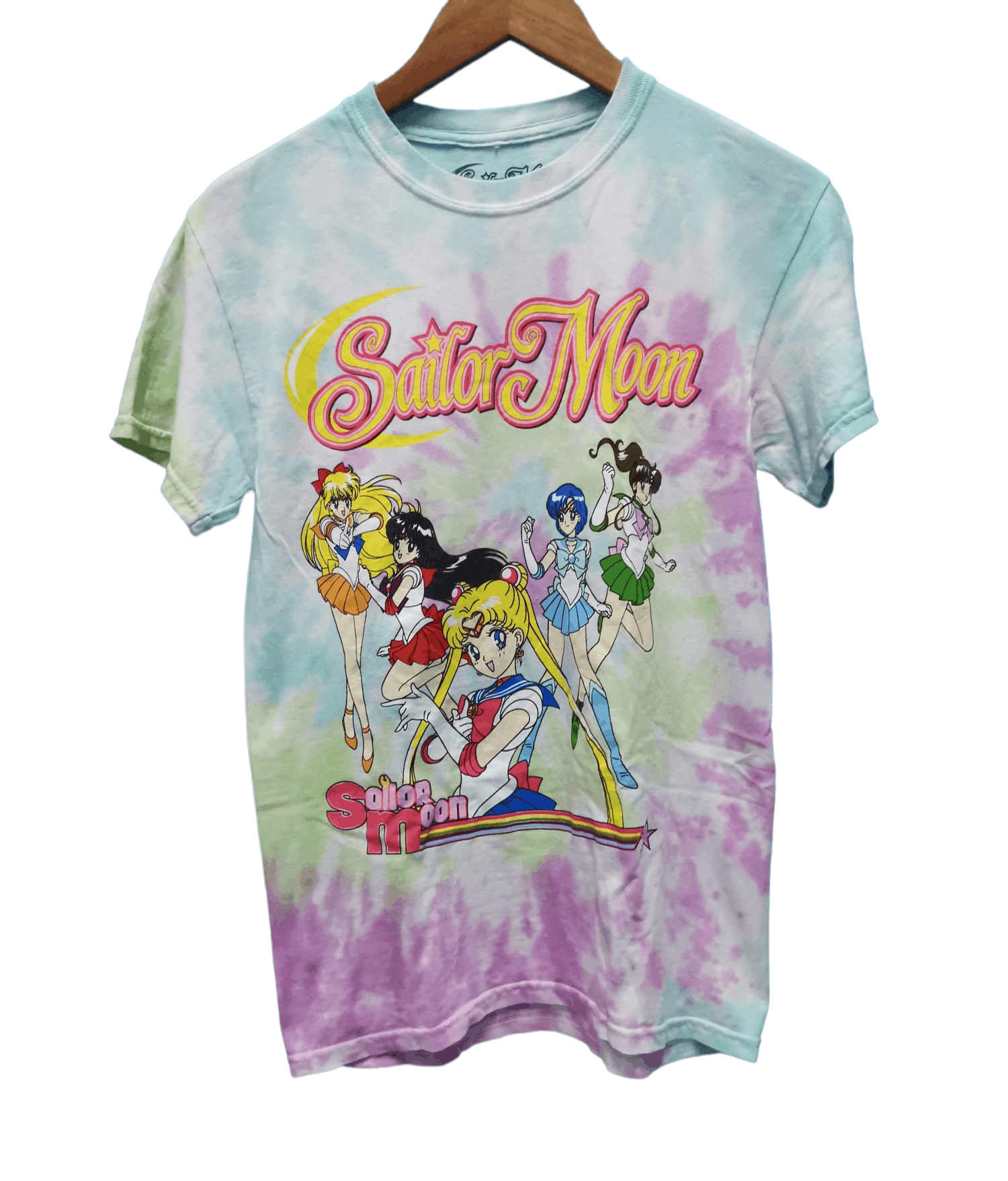 Anime Sailor Moon Japan Anime Tie Dye Tee Akira Eva Devilman Size US S / EU 44-46 / 1 - 2 Thumbnail