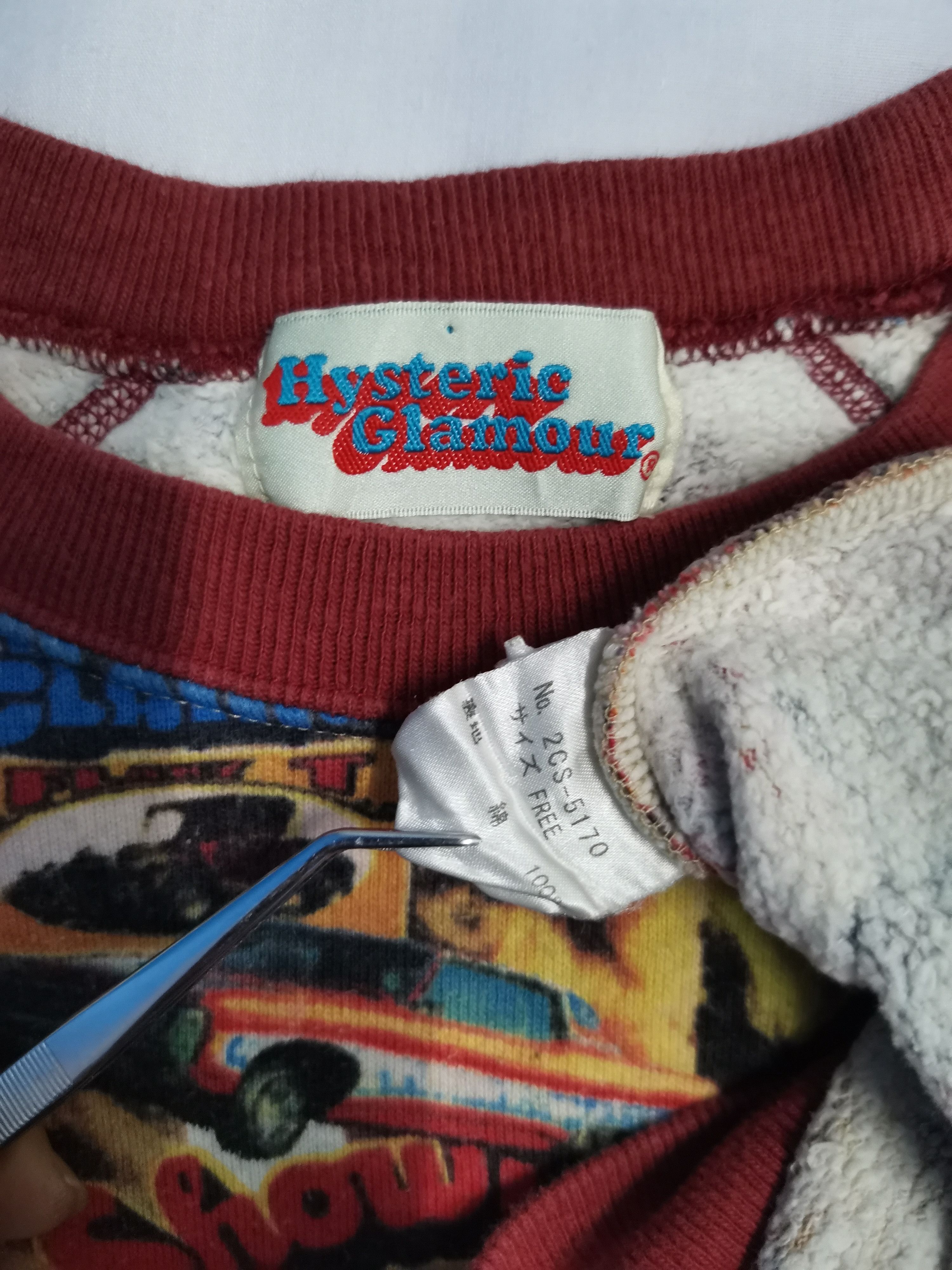 Hysteric Glamour Vintage Hysteric Glamour Sweatshirt Fuck Naked Girl Pornstar Size US S / EU 44-46 / 1 - 5 Thumbnail