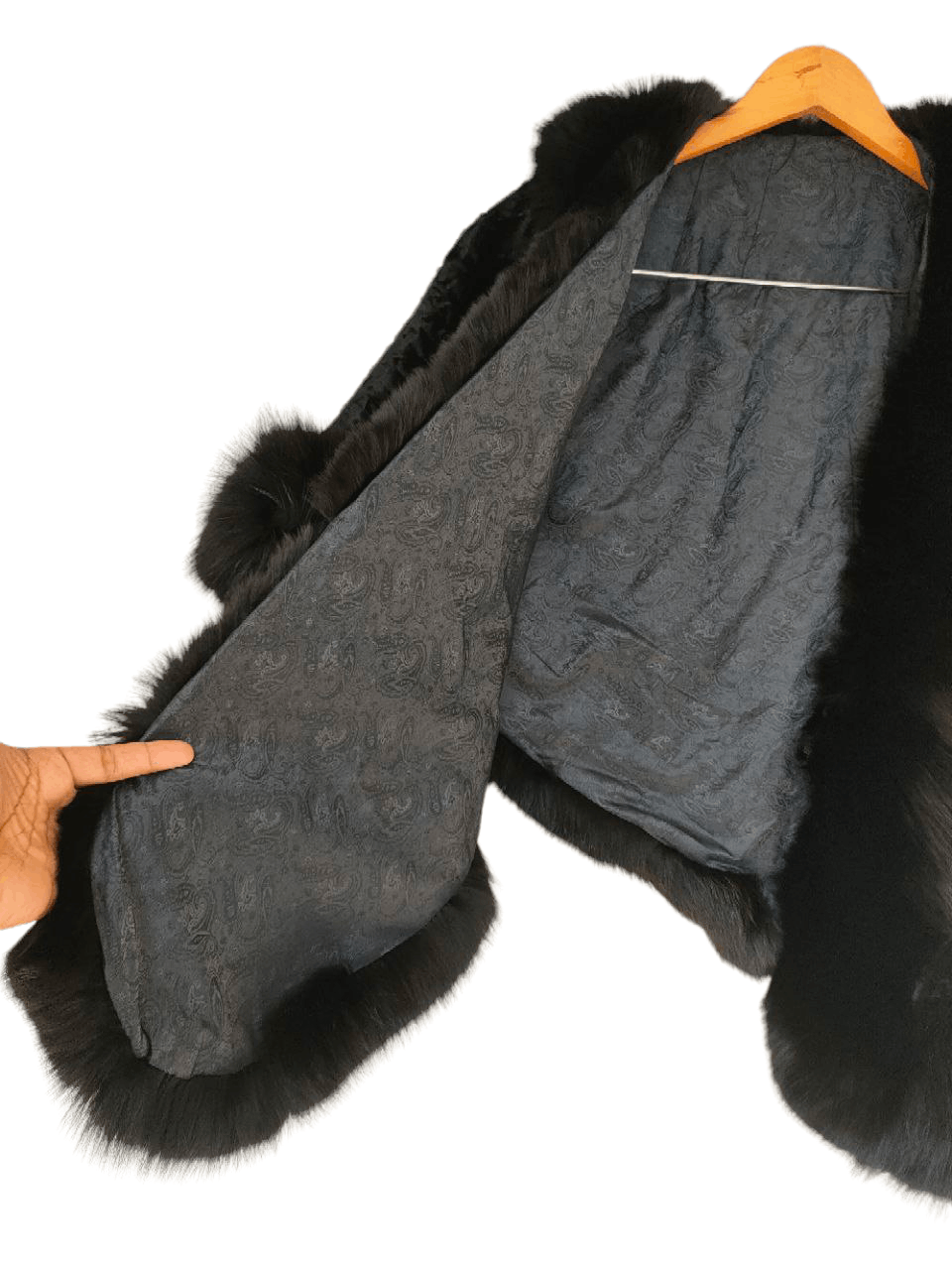 Japanese Brand Very Rare Vintage Suzuko Fur Arase Amebro Cape Size ONE SIZE - 10 Thumbnail