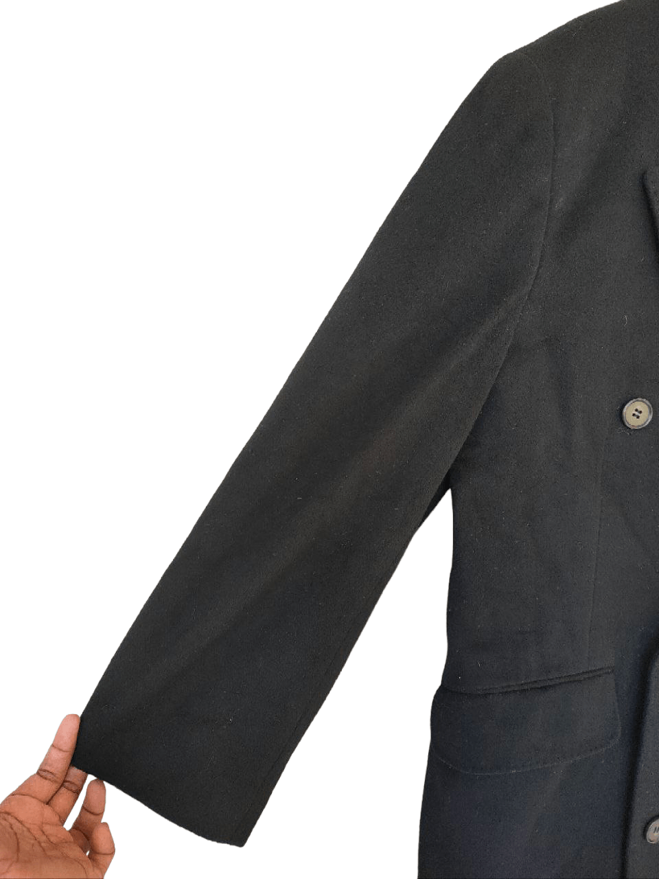 Vintage ❎ Moda Ritorno Wool Long Coat Size US L / EU 52-54 / 3 - 3 Thumbnail