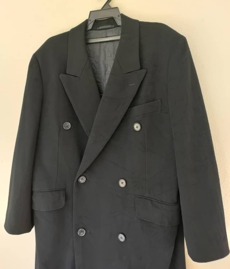 Vintage ❎ Moda Ritorno Wool Long Coat Size US L / EU 52-54 / 3 - 4 Thumbnail