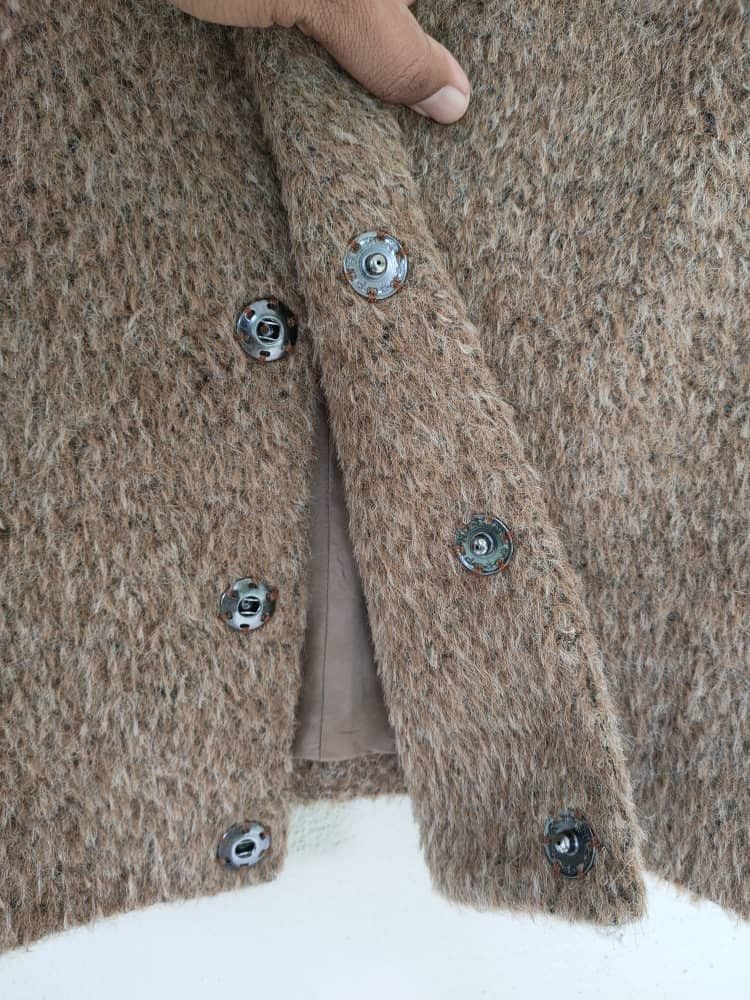 Yohji Yamamoto Y's Drop Shoulder Crop Alpaca fur Jacket Size M / US 6-8 / IT 42-44 - 6 Thumbnail