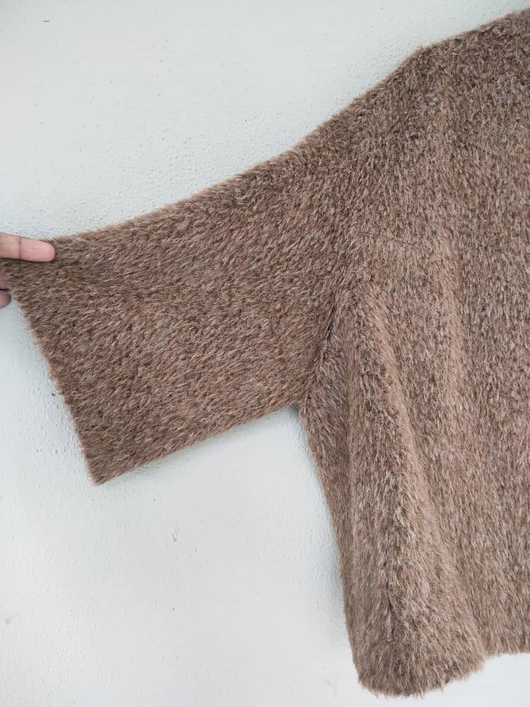 Yohji Yamamoto Y's Drop Shoulder Crop Alpaca fur Jacket Size M / US 6-8 / IT 42-44 - 5 Thumbnail