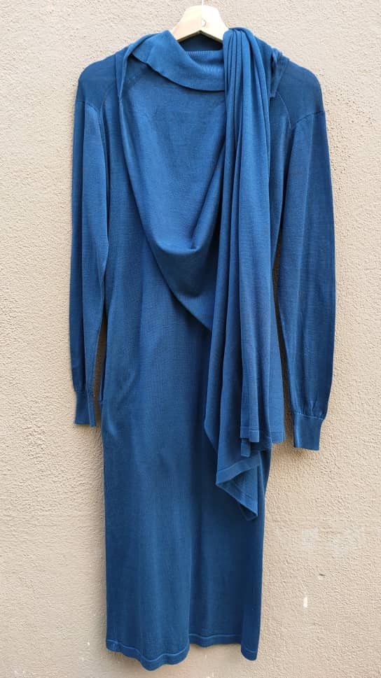Yohji Yamamoto Yohji Yamamoto Signature Mid Length Dress Size M / US 6-8 / IT 42-44 - 2 Thumbnail