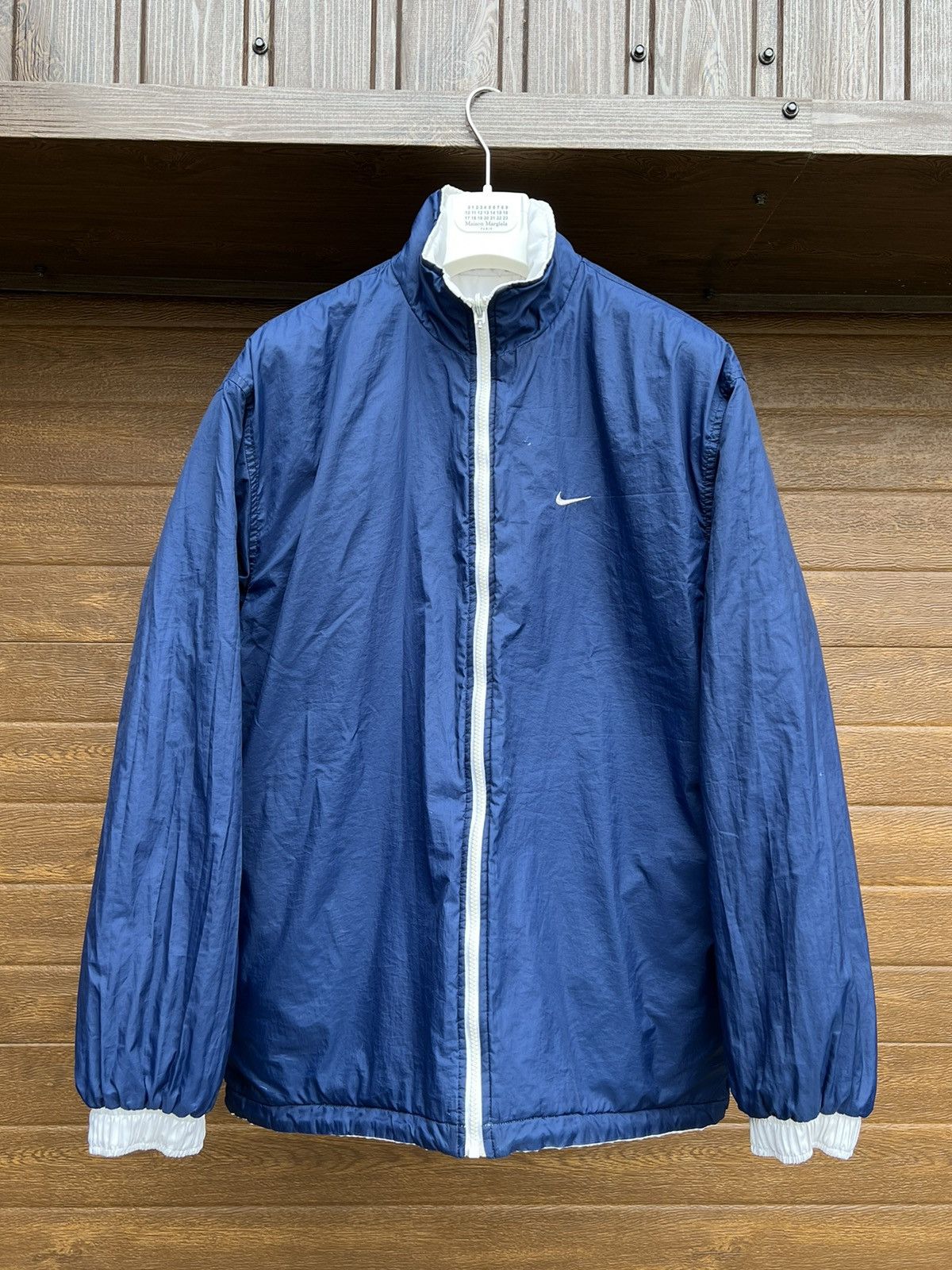 Nike × Vintage VINTAGE🤑 Nike Vintage Big logo jacket Size US M / EU 48-50 / 2 - 2 Thumbnail